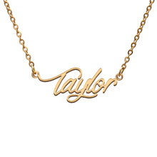 Load image into Gallery viewer, Taylor Name Necklace
