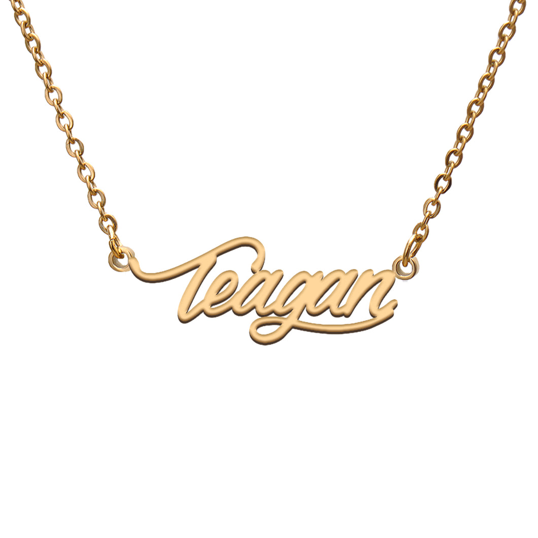 Teagan Name Necklace