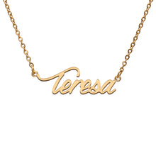 Load image into Gallery viewer, Teresa Name Necklace
