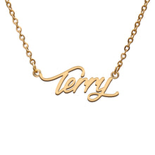 Load image into Gallery viewer, Terry Name Necklace
