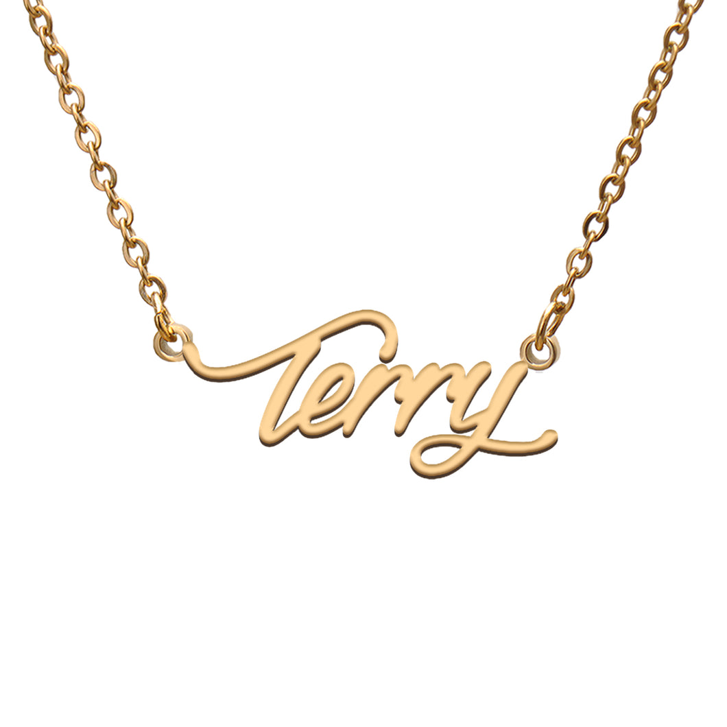 Terry Name Necklace