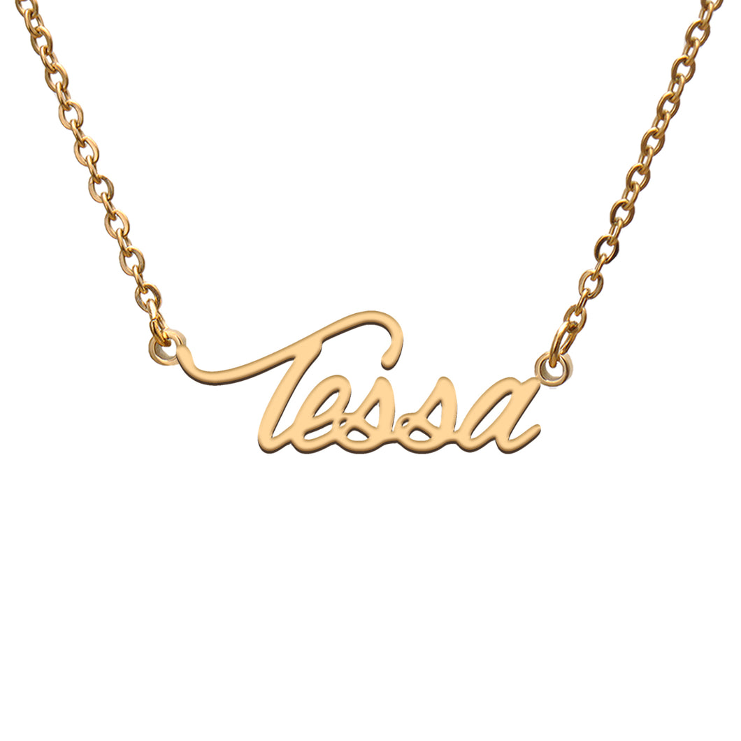 Tessa Name Necklace