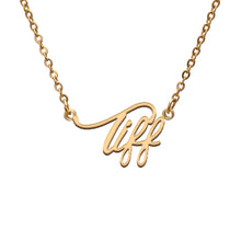 Load image into Gallery viewer, Tiff Name Necklace
