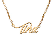 Load image into Gallery viewer, Tina Name Necklace
