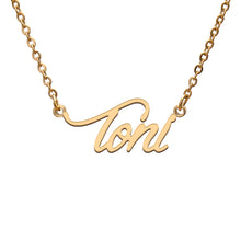 Load image into Gallery viewer, Toni Name Necklace
