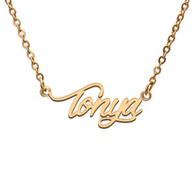 Load image into Gallery viewer, Tonya Name Necklace
