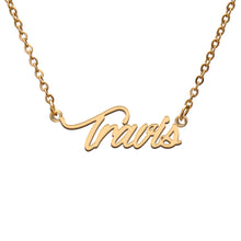 Load image into Gallery viewer, Travis Name Necklace
