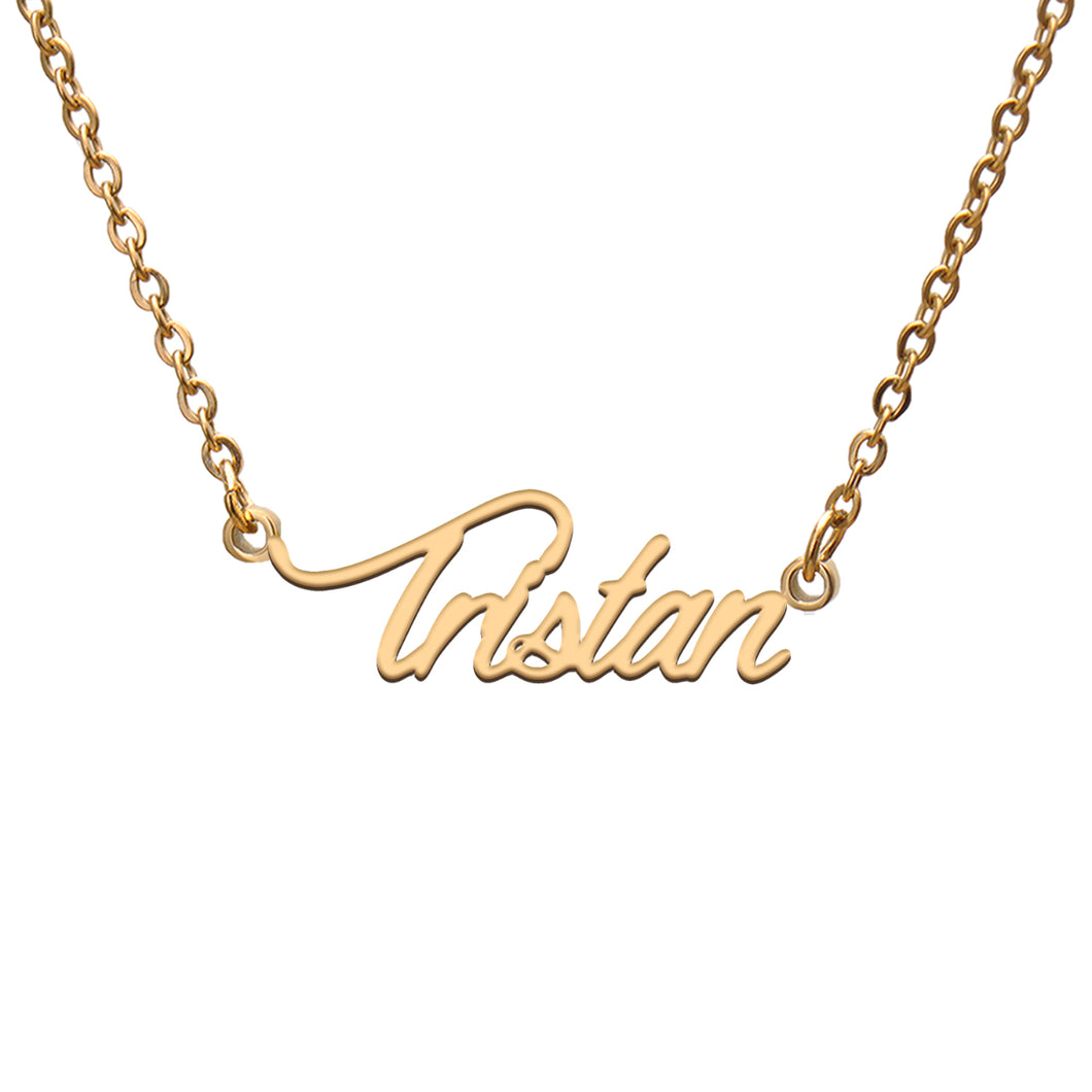 Tristan Name Necklace