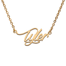 Load image into Gallery viewer, Tyler Name Necklace
