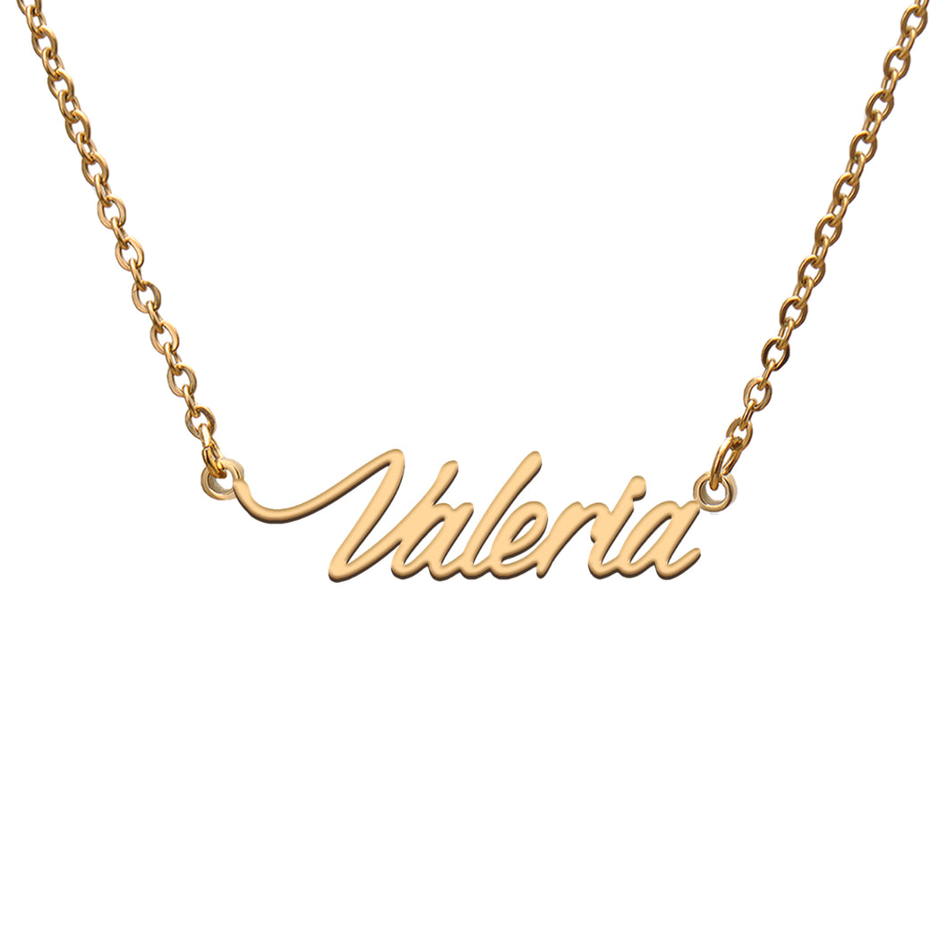 Valeria Name Necklace