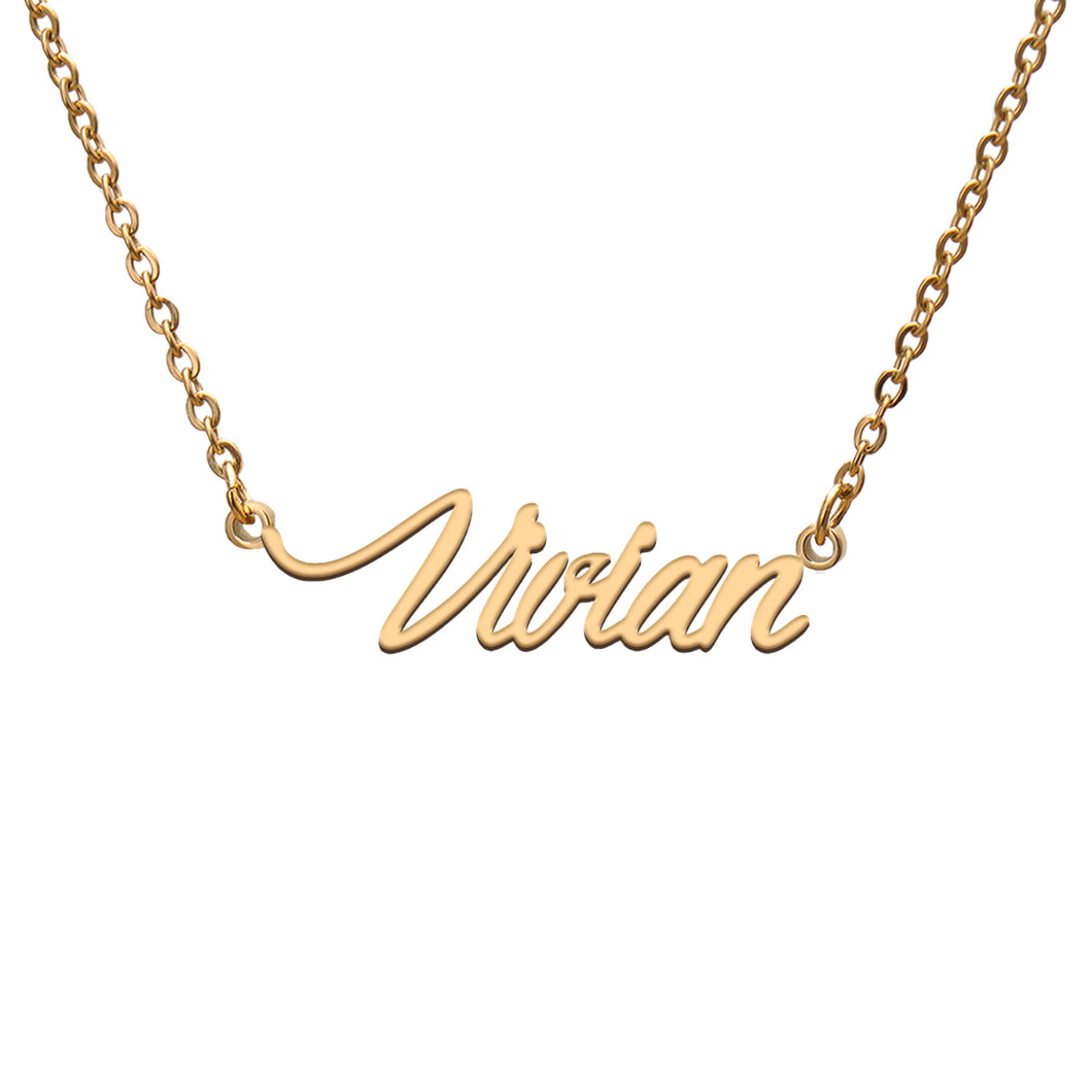 Vivian Name Necklace