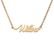 Load image into Gallery viewer, Willow Name Necklace
