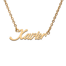 Load image into Gallery viewer, Xavier Name Necklace
