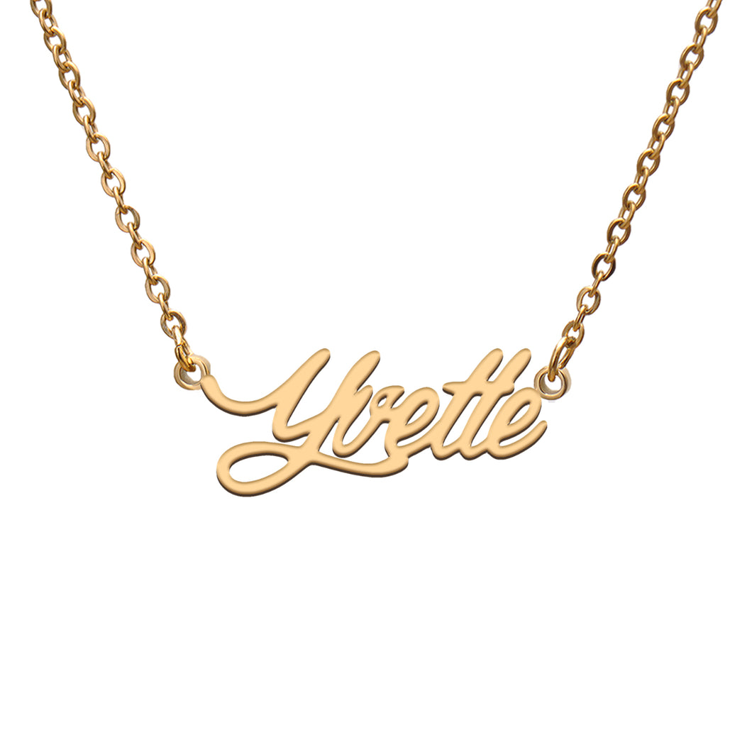 Yvette Name Necklace