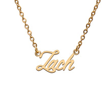 Load image into Gallery viewer, Zach Name Necklace

