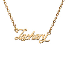 Load image into Gallery viewer, Zachary Name Necklace
