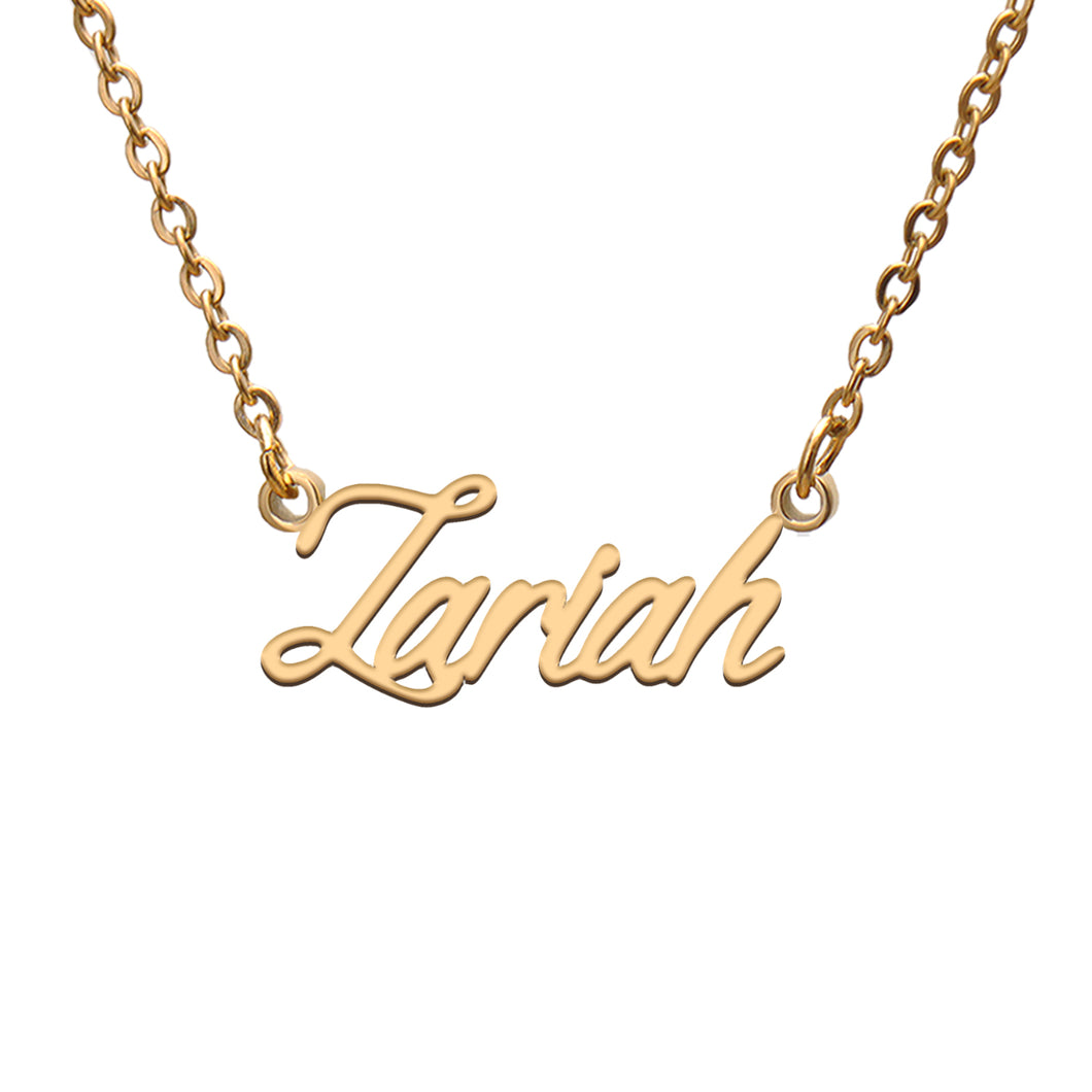 Zariah Name Necklace