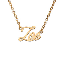 Load image into Gallery viewer, Zoe Name Necklace
