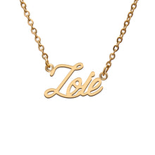 Load image into Gallery viewer, Zoie Name Necklace

