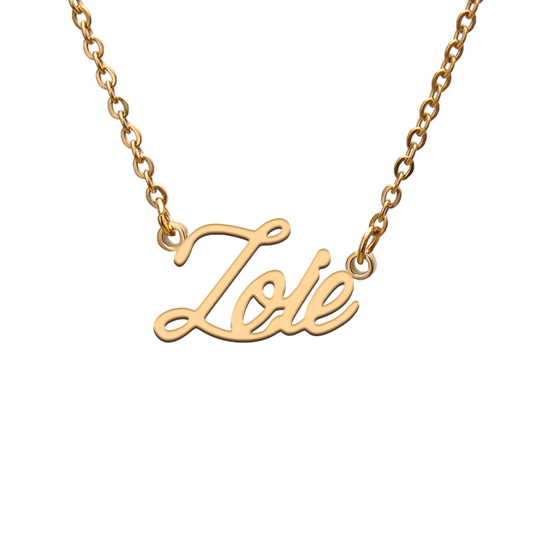 Zoie Name Necklace