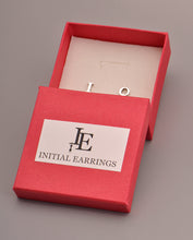 Load image into Gallery viewer, Intial Earrings with Meaningful Letter IQ Stud Earring with Gift Box
