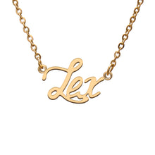 Load image into Gallery viewer, lex Name Necklace
