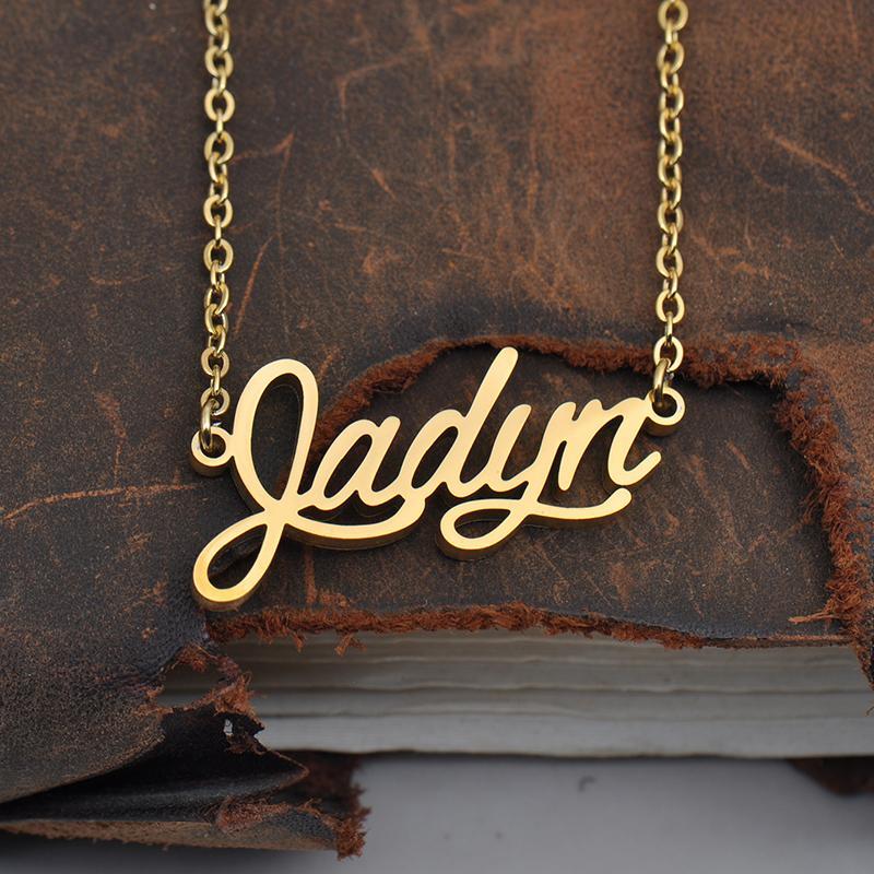 Jake name necklace discount