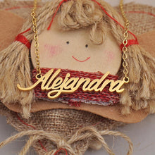 Load image into Gallery viewer, Liv Name Necklace

