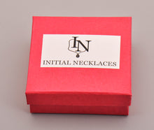 Load image into Gallery viewer, Initial Necklaces with Name Derrick in Gold Color
